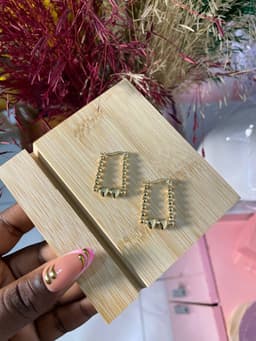 Hoop earrings