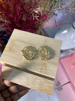 Hoop earrings